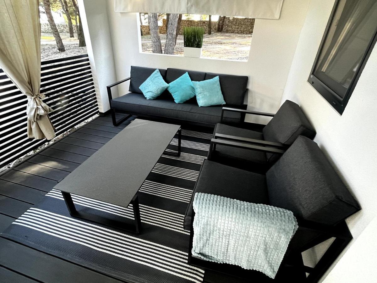 Luxury Mobile Home Pretty Green - Premium - Oaza Mira Resort -50 M From The Beach Drage Exterior foto