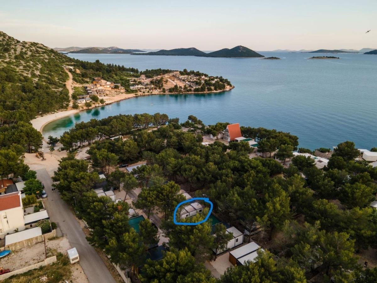 Luxury Mobile Home Pretty Green - Premium - Oaza Mira Resort -50 M From The Beach Drage Exterior foto