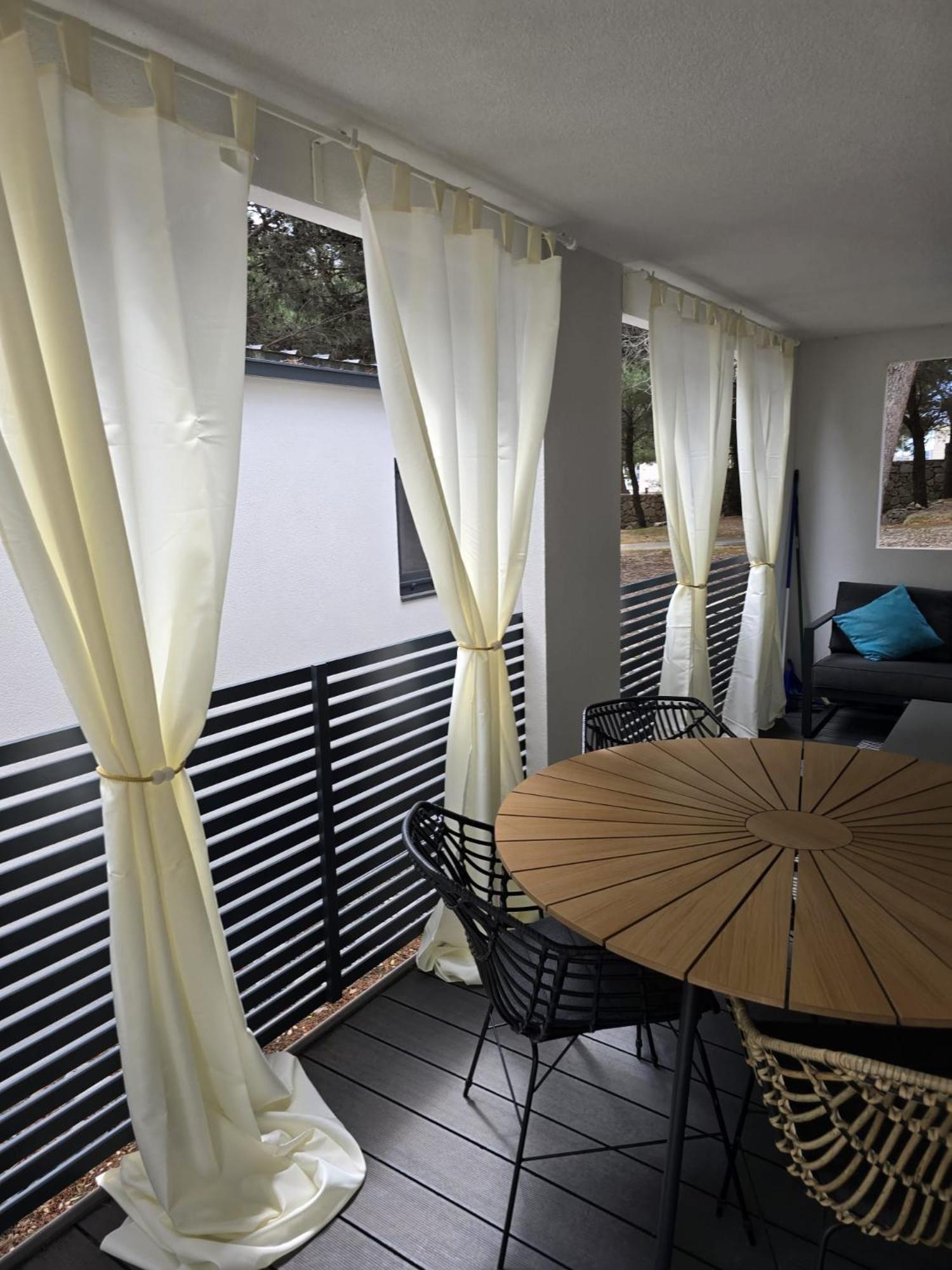Luxury Mobile Home Pretty Green - Premium - Oaza Mira Resort -50 M From The Beach Drage Exterior foto